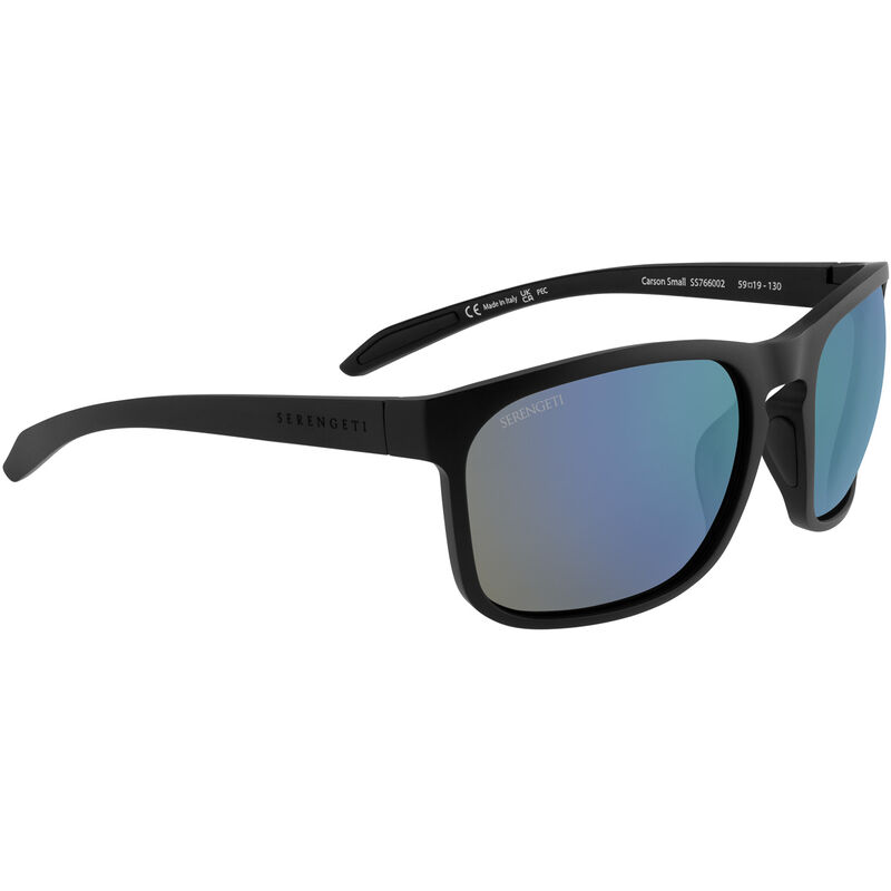 CARSON SMALL, Matte Black-Mineral Polarized 555nm Blue Cat 2 to 3, hi-res image number null